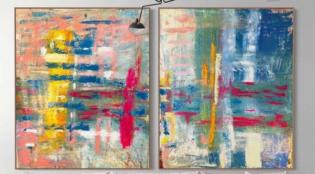 Coastal Diptych, 2023